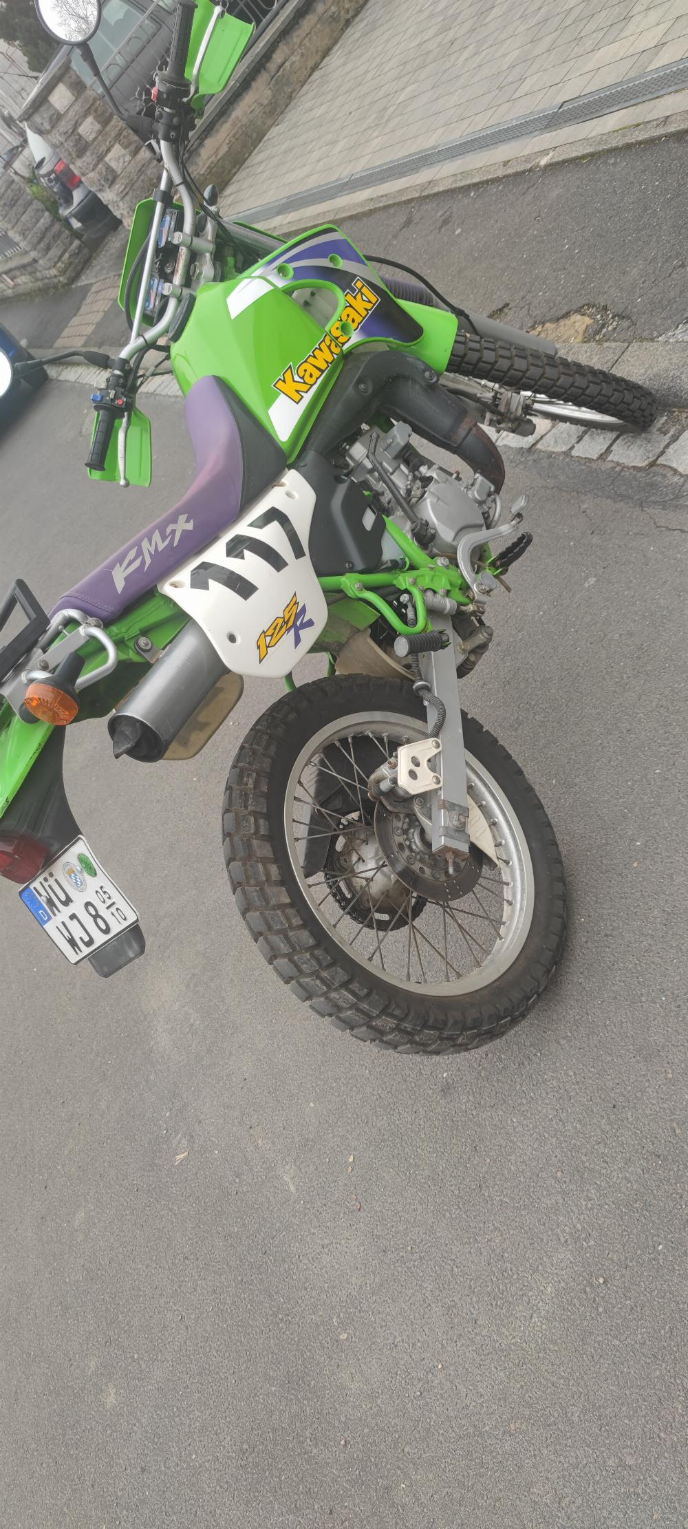 Motorrad verkaufen Kawasaki MX 125 B Ankauf